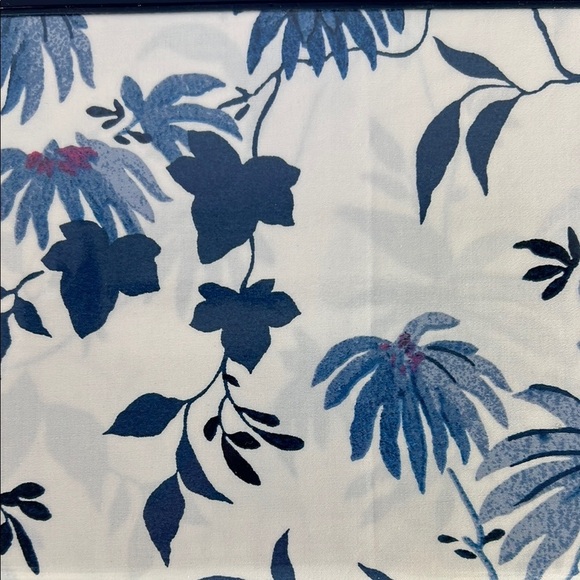 Ralph Lauren Adelaide King Duvet Cover Blue White Floral 108 x 96 NEW - Picture 11 of 12